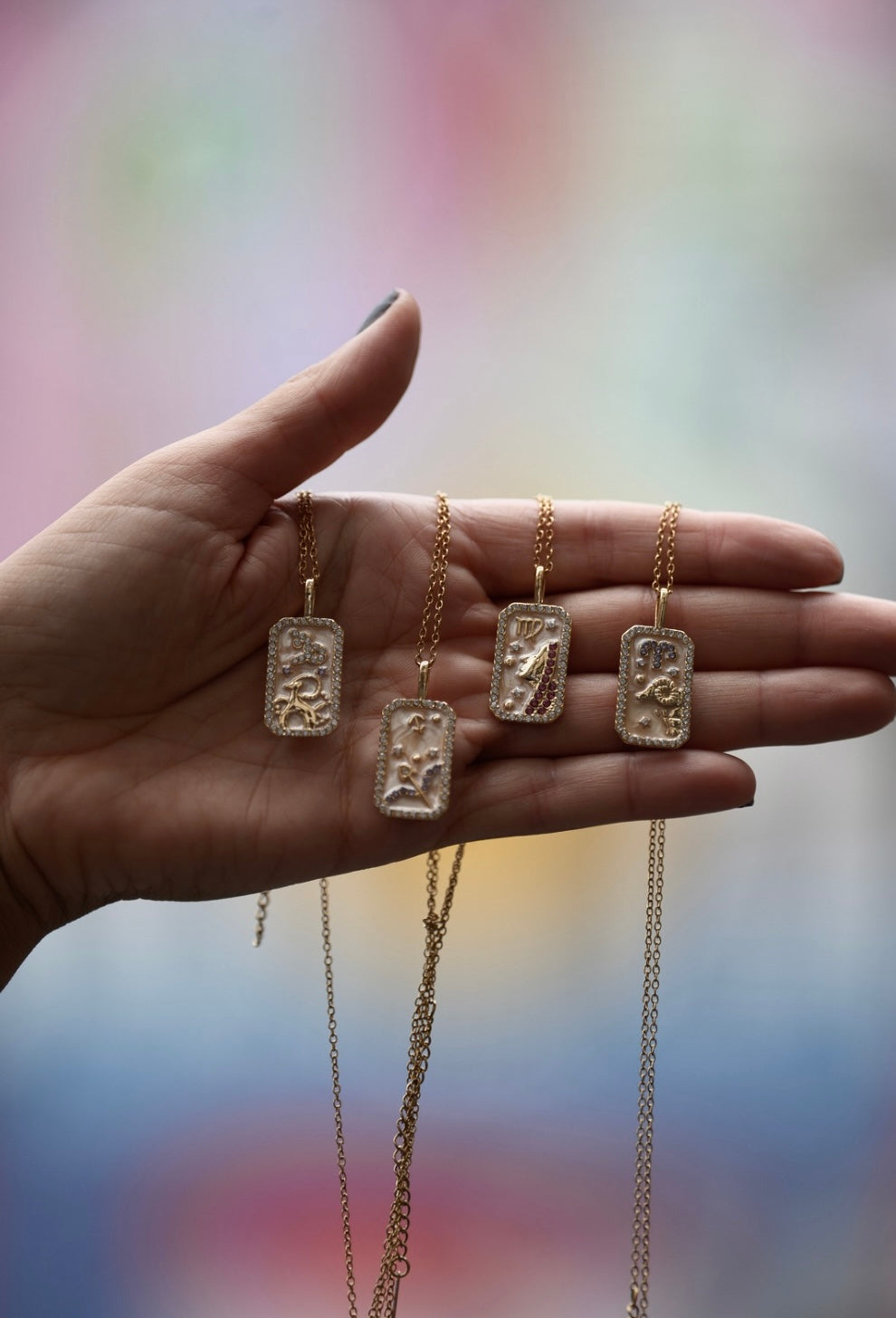 Collana segno zodiacale