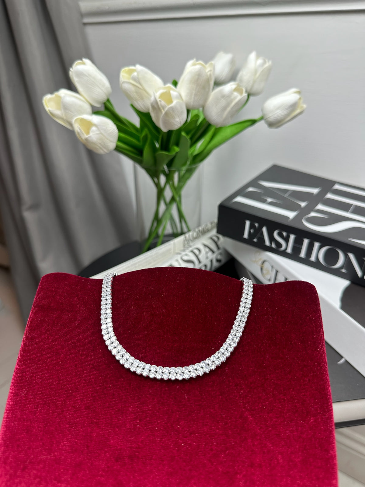 Choker gemix silver