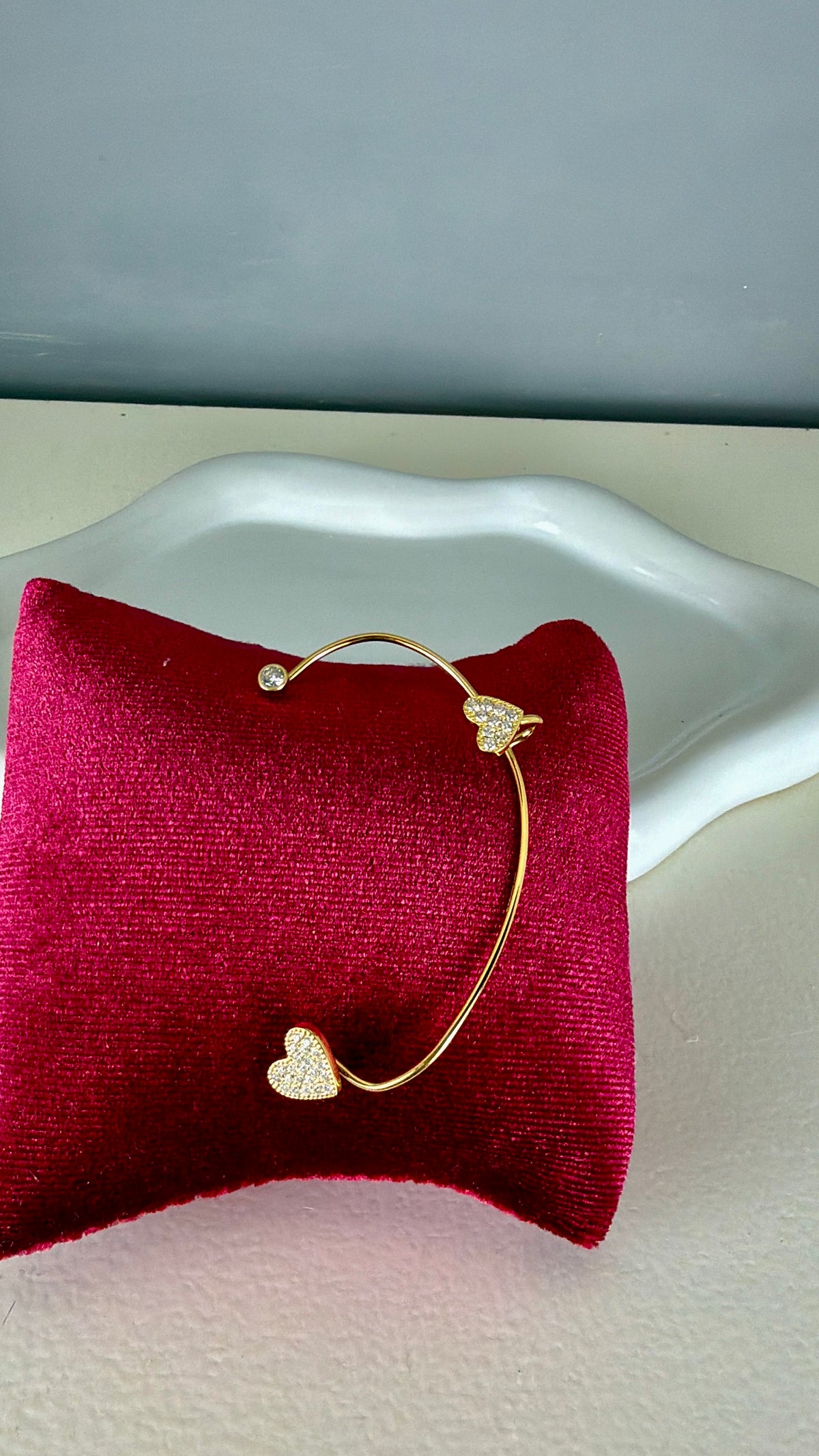 Orecchino cuffia gold love