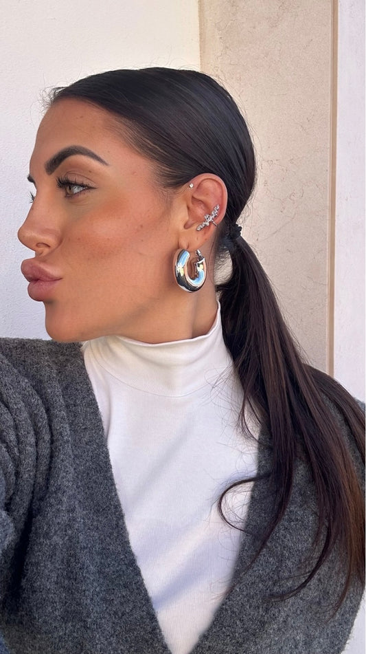 Orecchini Cerchi Silver