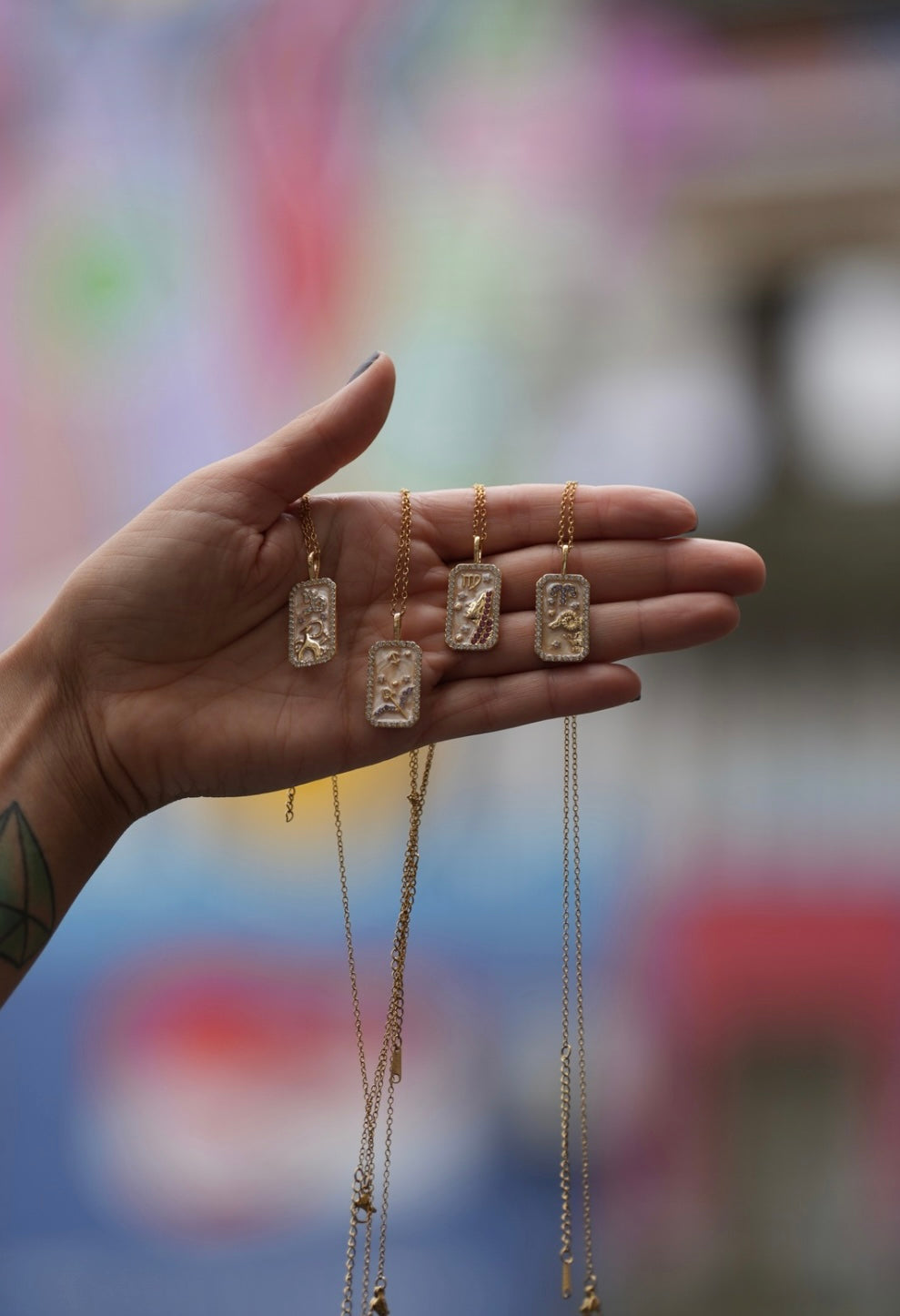 Collana segno zodiacale