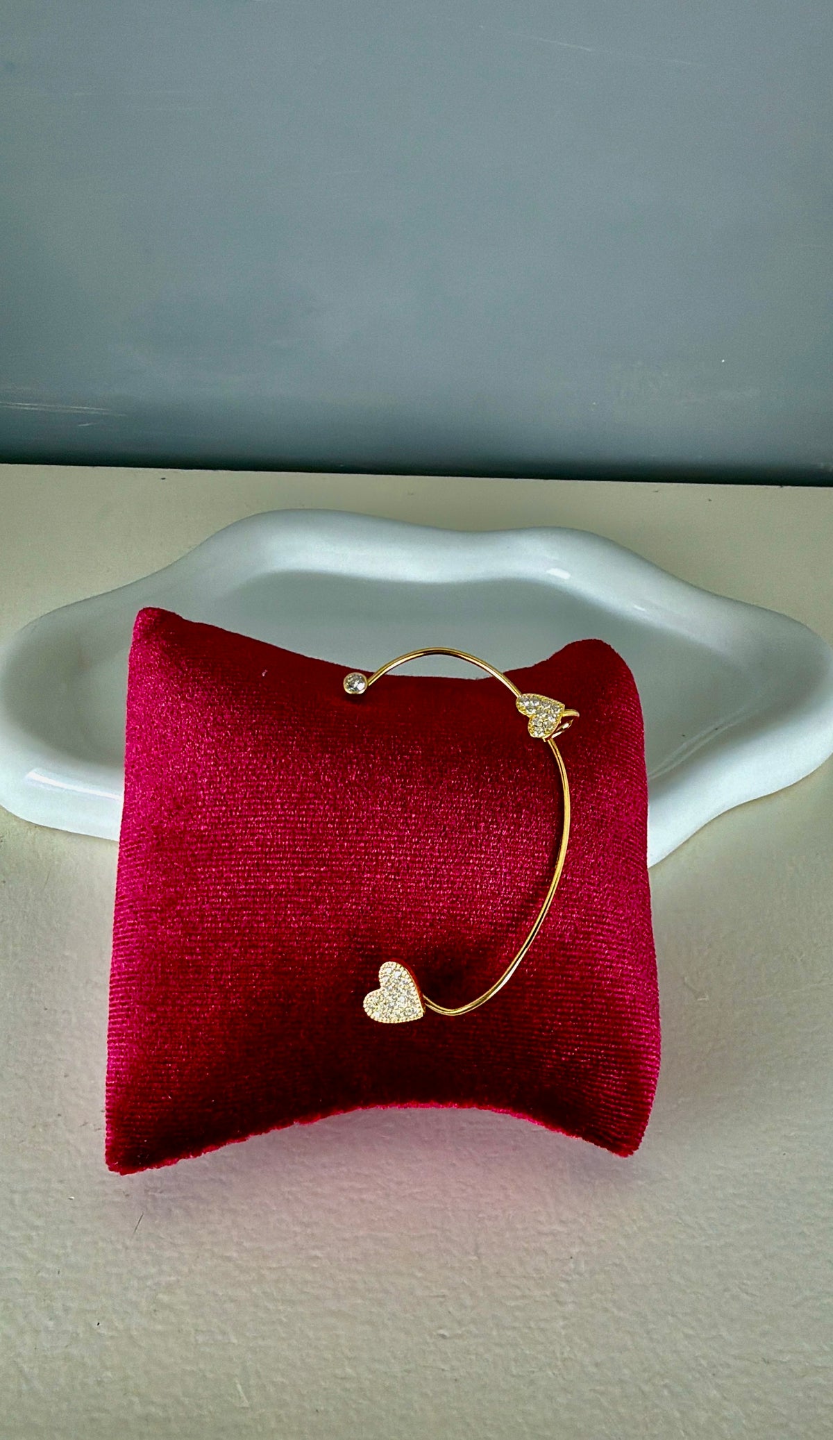 Orecchino cuffia gold love