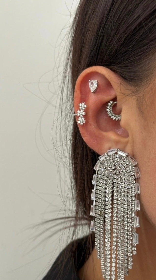 Earcuff amore silver