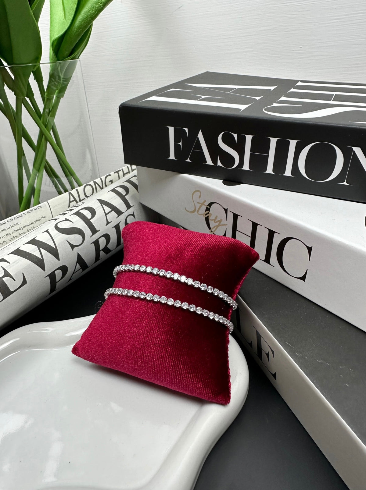 Bracciale silver tennis Classic