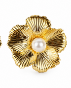 Orecchini Gold flowers