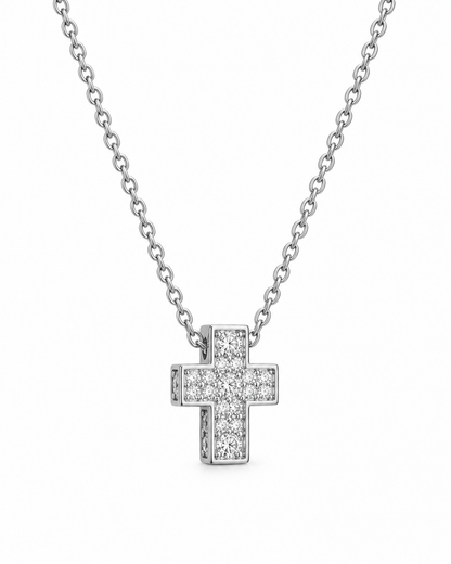 Collana croce pavé  Fugi