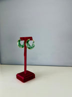 orecchini moon green