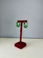 orecchini moon green
