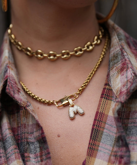 Collana rixos con lettera