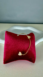 Orecchino cuffia gold love
