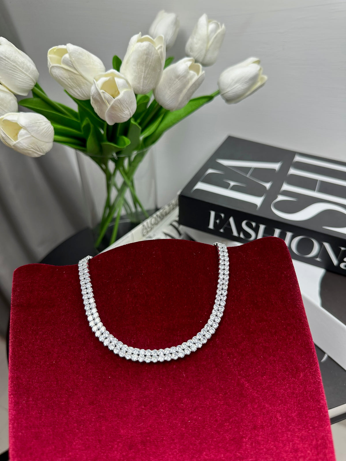 Choker gemix silver