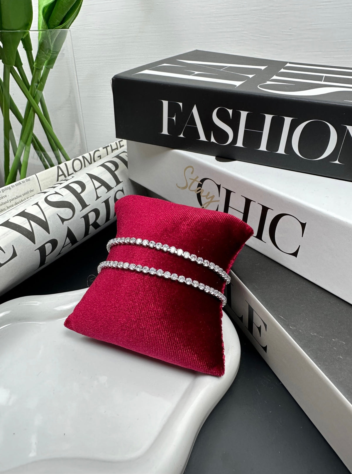 Bracciale silver tennis Classic