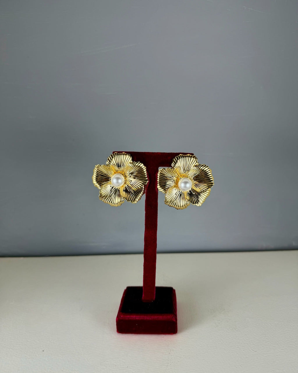 Orecchini Gold flowers