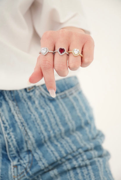 Anello cuore