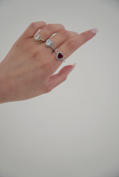 Anello cuore