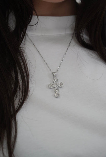 Collana Croce Brillanti
