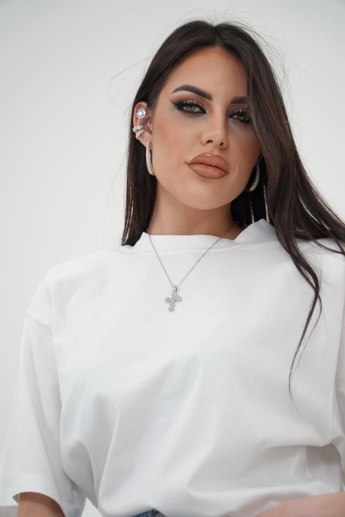 Collana Croce Brillanti