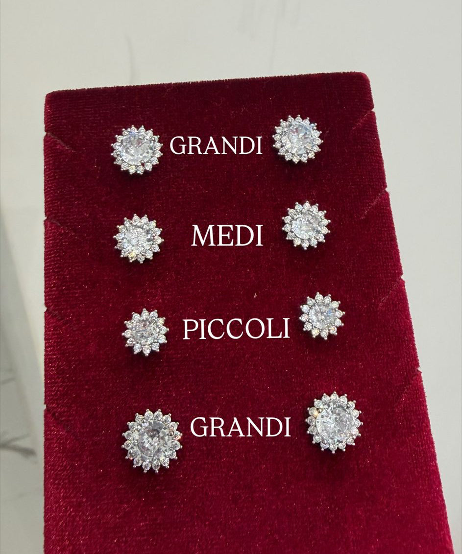 Orecchini girasole