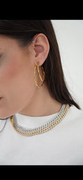Orecchini cerchio gold